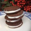 Homemade chocolate sandwich cookies (Oreo style)